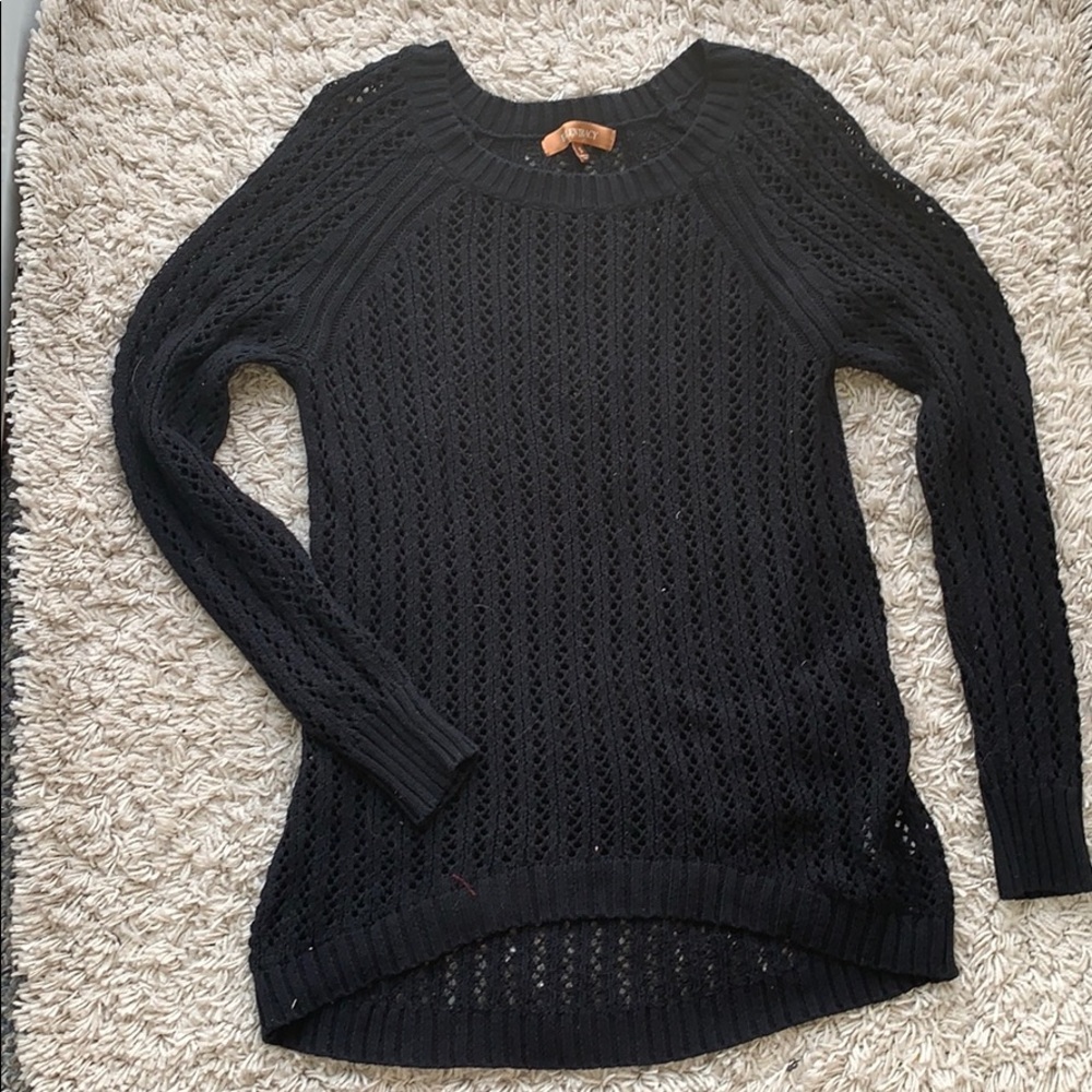 Black sweater